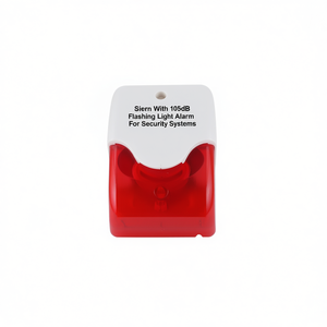Sirena con alarma de luz intermitente de 105 dB para sistemas de seguridad - Product Image 3