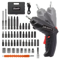 Tournevis sans fil 3,6 V, perceuse-visseuse sans balais, kit de tournevis mini portable 47-en-1, rechargeable, avec embouts Li-ion, OEM