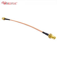 Câble RPSMA mâle vers RP-SMA femelle 15CM RG316 Coax Connecteur RP SMA pour carte réseau sans fil PCI PCIE Adaptateur WiFi Routeur