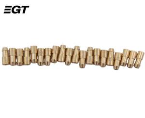 20x Connettori/Terminali a Proiettile in Ottone da 4,7mm Stile <span class=keywords><strong>Lucas</strong></span> per <span class=keywords><strong>Auto</strong></span> e Moto d'Epoca - Product Image 1