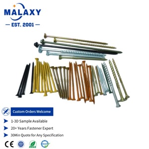 Vis autotaraudeuse Malaxy en acier à haute résistance, à tête hexagonale, type <span class=keywords><strong>F</strong></span>, pour applications extérieures - Product Image 4