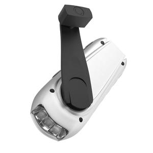 Lampe torche à manivelle S035, LED, étanche, lampe de secours pour le camping, avec poignée, pour usage extérieur - Product Image 3