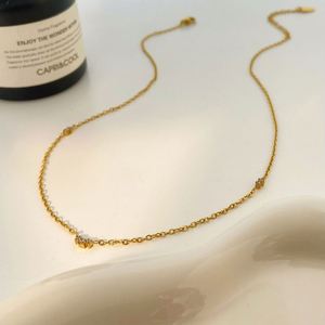 Fine Pendant Necklaces Cross Border Multi Gold Supplier Private Label Steel Lustrous Metal Shine - Product Image 2