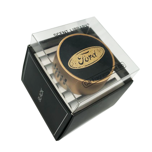 2024 Solid Metal Aluminium Alloy Car Air Freshener Gel with Custom Fragrance Long-Lasting <strong>Vent</strong> <strong>Clip</strong> <strong>Diffuser</strong> Accessory - Product Image 4