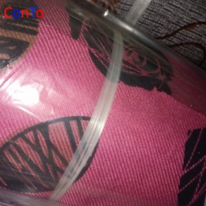 Tela de terciopelo bordada con encaje flocado, sala de estar yute para, sofá, de lujo, <span class=keywords><strong>precio</strong></span> bajo - Product Image 3