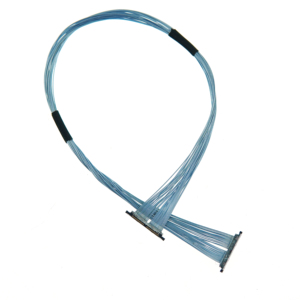 DF56 마이크로 동축 LVDS 케이블 0.3mm 피치 26/30/40/50P 동일 및 역방향 고속 케이블 (노트북 EDP LCD 스크린용) - Product Image 3