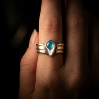 Bagues en laiton plaqué or 18 carats tendance sur le thème de l'anime Ultraman & Kamen Rider – Cadeaux de fête uniques et simples pour le quotidien