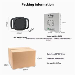 Dispositif de suivi <span class=keywords><strong>GPS</strong></span> <span class=keywords><strong>avec</strong></span> détection de chute <span class=keywords><strong>pour</strong></span> la sécurité des personnes âgées, moniteur <span class=keywords><strong>pour</strong></span> la démence, compatible Bluetooth et Wi-Fi, étanche IP67, à porter autour du cou - Product Image 2