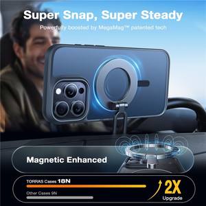 <span class=keywords><strong>TORRAS</strong></span> para iPhone 16 Pro Max funda mate PC TPU funda de teléfono magnética fuerte - Product Image 5