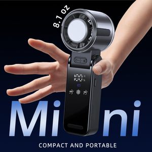 Ventilador de Mano Eléctrico Portátil Turbo de 3600 mAh, Plegable, sin Aspas, Refrigeración de Alta Velocidad, Carga USB, para Auto y RV - Product Image 5