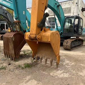 Excavatrice sur chenilles Hyundai215lc-9t jaune, hydraulique, pour travaux de construction, machine lourde sur chenilles - Product Image 6