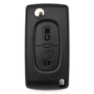 Boîtier de clé de voiture à <span class=keywords><strong>2</strong></span> <span class=keywords><strong>boutons</strong></span> avec lame HU83 et télécommande <span class=keywords><strong>CE0536</strong></span> - Product Image 1