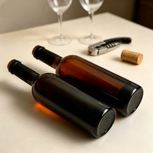 Bouteilles de vin en verre de haute qualité, bouteilles en verre coloré transparent pour le vin, le brandy, le <span class=keywords><strong>bourbon</strong></span> et le <span class=keywords><strong>XO</strong></span>, en stock - Product Image 6