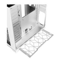 AntarcChill Wholesale Gaming Computer Cases Towers PC Desktop Custom Pc Casing Glass ATX Aluminium White Pc Case