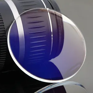 우주 광학 도매 블루 라이트 차단제 플라스틱 클리어 렌즈 안경 제조 업체
