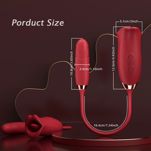Vibrateur vibrant et tapotant 3-en-1 OEM de haute qualité, baguette vibrante AV, masseur pour femmes, jouets de plaisir pour adultes, fournisseur en gros - Product Image 6
