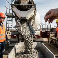 Agent réducteur d'eau durable, lignosulfonate de sodium pour béton préfabriqué