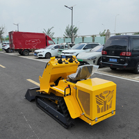 Livraison gratuite Chine Skidsteer Stand sur accessoires Mini roue/chenille Skid Steer chargeur avec piste