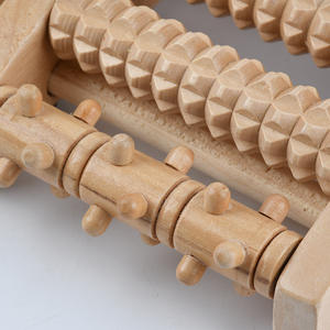 Chinesisches Holz-Fuß<span class=keywords><strong>massage</strong></span>-Modell-Roller für die Gesundheitspflege Fußbad-Massagegerät Durchblutungs-Massagegerät - Product Image 3