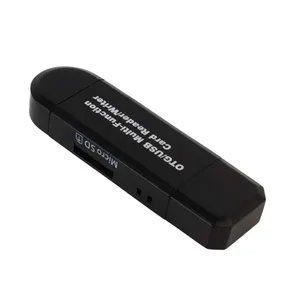 Leitor de cartão USB para transferência de dados Sd YC-310 OTG, leitor multi-em 1 multi-em 1 para cartões Sd
