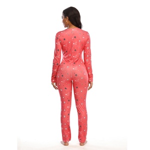 2021 New Marry Christmas Deep V Neck Long Sleeve Pants <strong>Onesie</strong> <strong>Santa</strong> Sleepwear Women Pajamas Sexy Christmas <strong>Onesie</strong> for Women - Product Image 6
