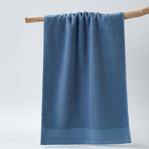 Serviette de bain en coton blanc pur pour hôtel et <span class=keywords><strong>spa</strong></span>, grande et absorbante, pour salons de beauté, chambres <span class=keywords><strong>d</strong></span>'<span class=keywords><strong>hôtes</strong></span>, logo personnalisable - Product Image 5