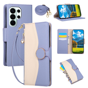 Custodia a Tracolla con Cerniera in Pelle per <span class=keywords><strong>Samsung</strong></span> <span class=keywords><strong>Galaxy</strong></span> A15/A35/A55/A56/A17/A26 - Product Image 4