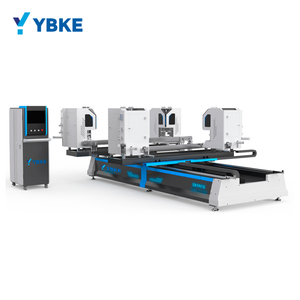 เครื่องเชื่อมทำความสะอาดมุมพีวีซีอัตโนมัติ 4 หัว ยี่ห้อ Ybke สำหรับหน้าต่างและประตู พร้อมมอเตอร์ความแม่นยำสูง - Product Image 1