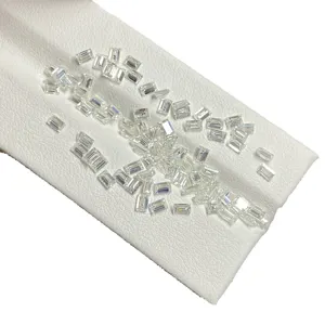 Petite taille Baguette 2x4mm Blanc D VVS Moissanite synthétique <span class=keywords><strong>Pierre</strong></span> <span class=keywords><strong>précieuse</strong></span> pour bijoux - Product Image 1