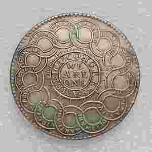 Riproduzione di Monete Americane Antiche 1776 1 Dollaro Controvento, Monete Commemorative Placcate in Argento - Product Image 5
