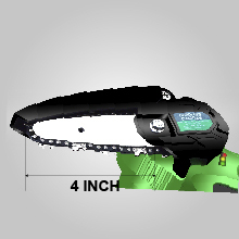 Meilleures ventes <span class=keywords><strong>Batterie</strong></span> Li-ion 20V 100mm/4 pouces <span class=keywords><strong>Mini</strong></span> tronçonneuse sans fil de qualité industrielle et bricolage Deux batteries incluses - Product Image 3