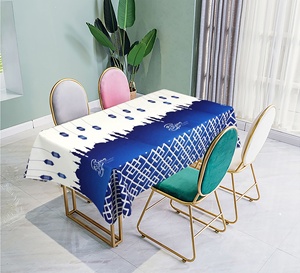 พิมพ์ผ้าปูโต๊ะ <span class=keywords><strong>Eid</strong></span> และรอมฎอนตกแต่ง Mubarak อาหารผ้าปูโต๊ะอิสลาม Ramadan Place Custom Decor ตาราง - Product Image 3