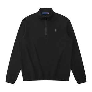 Felpa con Mezza Zip <span class=keywords><strong>di</strong></span> Alta Qualità TIANCHEN, <span class=keywords><strong>Marca</strong></span> <span class=keywords><strong>di</strong></span> Lusso, Moda <span class=keywords><strong>Uomo</strong></span>, Ricamo Paul, Pullover Lavorato a Maglia, Felpa Casual # RL-037 - Product Image 1