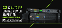 Amplificateur 2 canaux 1000 Watts Professional Powersound System Amplifier Audio Power Amplifier
