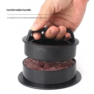 Prensa Redonda para Hamburguesas, Molde para Carne de Res, Utensilio de Cocina para Hacer Hamburguesas y Chuletas - Product Image 2