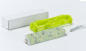 Papel adhesivo para insectos de trampa voladora colgando en el jardín - Product Image 5