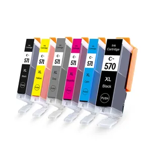 MWEI PGI 570 PGI-570XL CLI 571 CLI-570XL Compatible Ink Cartridge With Ink For Canon MG5750 MG7751 Printer