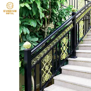 Fantastic Design Frame Less Tempered Glass Balcony Railing with Aluminum U Channel Glass Railing System Modern Flooring 5 Years