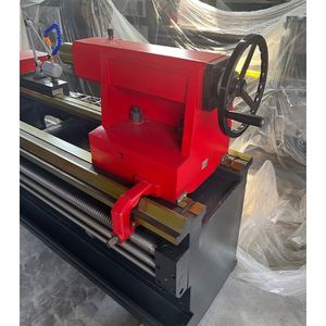 Torno de mano horizontal universal automático TEBAK, máquina de torno de metal Manual Horizontal multifuncional de alta rigidez - Product Image 5