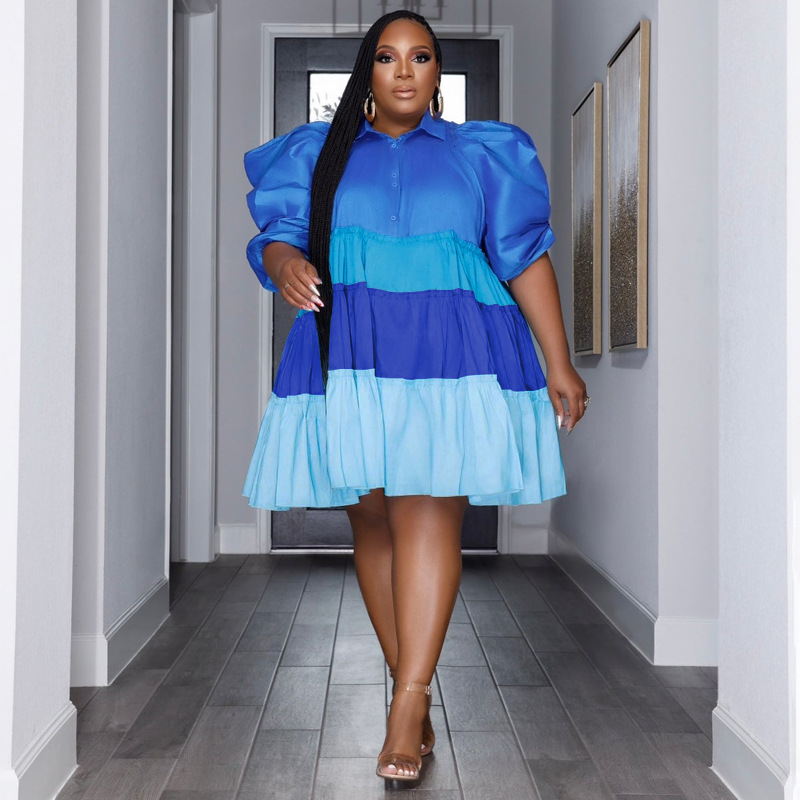 summer dresses for short fat women Summer Dresses Slimming Dresses For Over 50 Fat Sister Plus Size Women's Clothes Short Sleeve Slimming