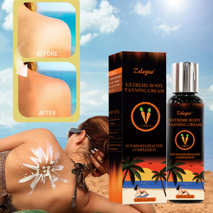 Fabbrica Zaleyae crema abbronzante per il corpo migliorare la pelle melanina abbronzante naturale tono baciato dal sole idratante per accelerare la lozione abbronzante - Product Image 4