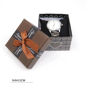 Square Paper Watch <b>Box</b> & Jewelry Case for Gift Ring Necklace Bracelet <b>Storage</b> Including Carton <b>Box</b> Packaging Set - Product Image 5