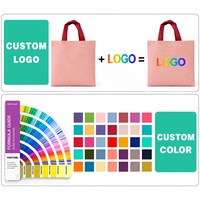 Sac fourre-tout promotionnel personnalisé en non-tissé laminé thermosoudé, avec soufflet extensible, idéal pour les fêtes et le shopping de Noël – Nouvelle collection tendance