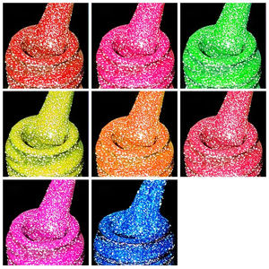 Para Frenshion 1KG <span class=keywords><strong>Fluorescente</strong></span> <span class=keywords><strong>Verde</strong></span> Reflectante Brillo Ojo de gato Gel UV Semipermanente Arte Brillo Esmalte de uñas - Product Image 6