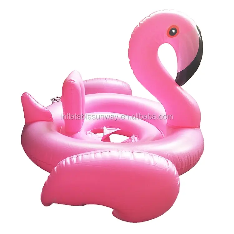 Flamingo Kolam Renang Bayi Float Cincin Inflatable Kursi Perahu untuk Usia 6-36 Bulan