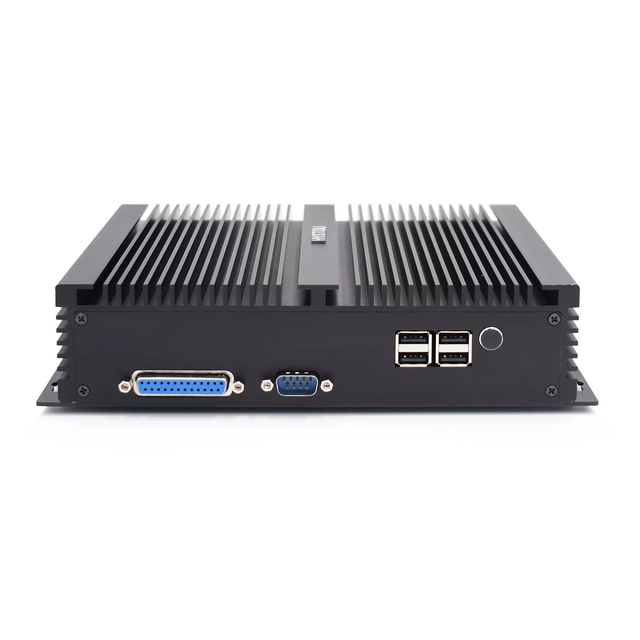 Hystou Industrial Mini Desktop PC I5 8250U I7 8550U Quad DDR4 SSD 3 Displays LPT Printing Port Tiny Win11 Desktop Computer Lower