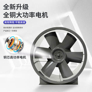 High-Efficiency Low-Noise Mixed-Flow SWF Explosion-Proof Industrial Exhaust <b>Fan</b> <b>Large</b>-Volume Duct Axial Flow Exhaust <b>Fan</b> - Product Image 2