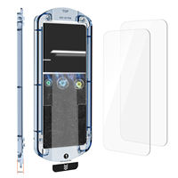 Protector de Pantalla de Vidrio Templado de Alta Transparencia HD con Herramienta de Alineación sin Polvo y Logotipo Personalizado para iPhone 18 17 16 Pro Max