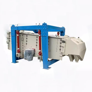 Máquina de cribado vibratorio cuadrada de alta capacidad para vidrio, arena y polvo de sílice, máquina de cribado rotatorio Rotex - Product Image 1