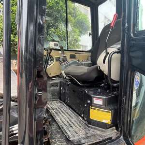 Hitachi ZX55 Japan Used 5.5 Ton Mini Excavator with Engine Gearbox <b>Pump</b> & PLC-Rubber <b>Track</b> Digger for Sale CE EPA - Product Image 5